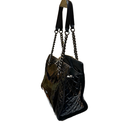 CHANEL Patent Lambskin Boy Tote - Picture 3 of 7